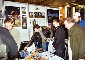 Der Sturm auf die Messestände beginnt